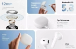 Bluetooth наушники Redmi Buds 4 Lite (BHR7118GL) black
