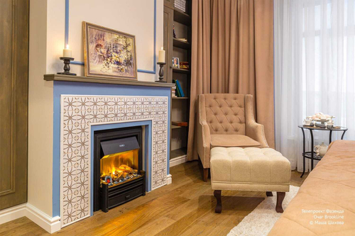 Очаг Brookline Black