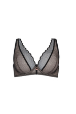 Бюстгальтер Chita M Plus Bralette Czarny Alles
