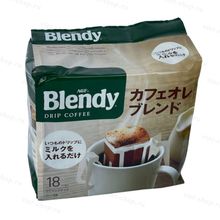 Японский молотый кофе Blendy в дрип-пакетах, 18 штук