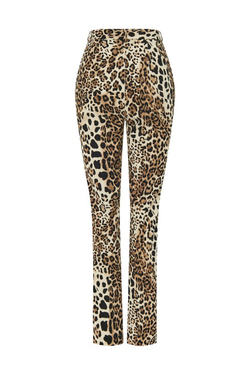 Брюки "Wild Cat" Slit Леопард