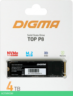SSD диск Digma 4Tb Top P8 M.2 2280 (DGST4004TP83T)