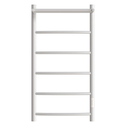 купить Полотенцесушитель электрический Point Афина PN04848PW П5 400x800 с полкой, диммер справа, белый