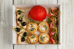 Мини-бокс с бургером 325гр.