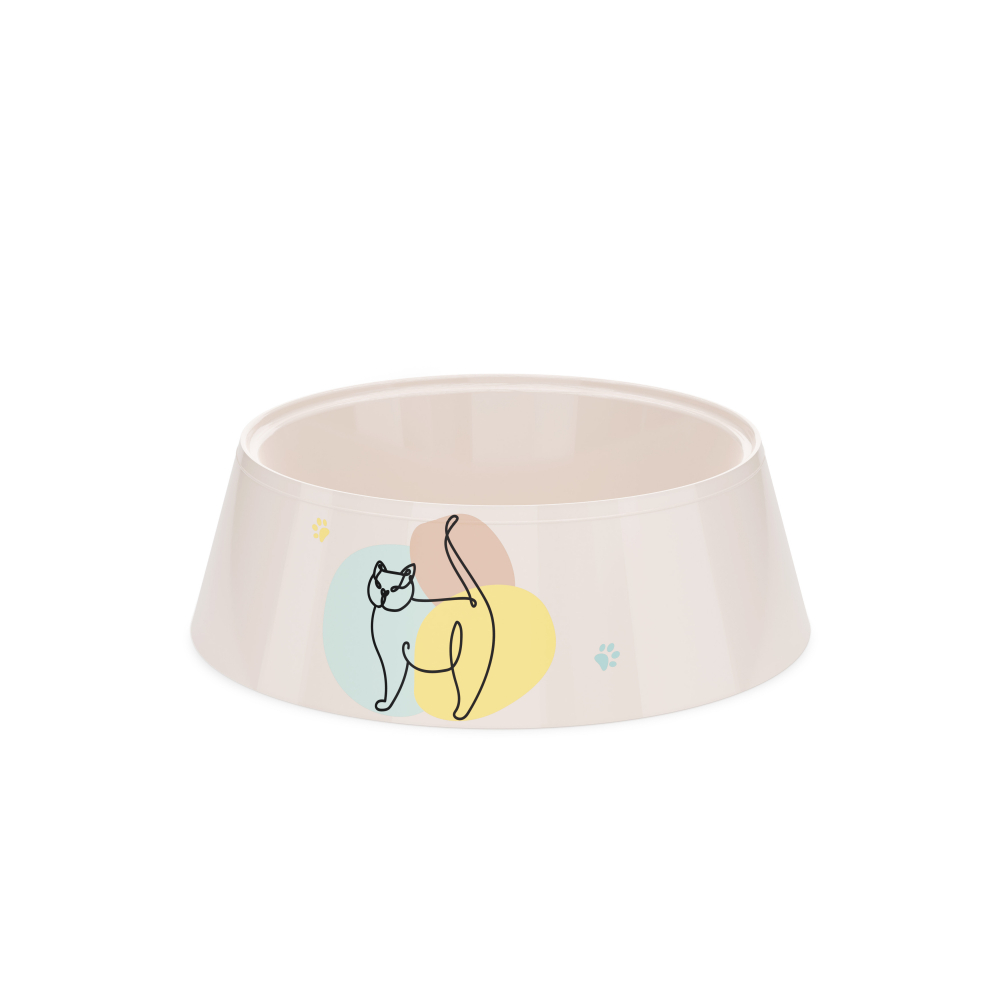 Миска для кошек 0,3л Мур-мяу