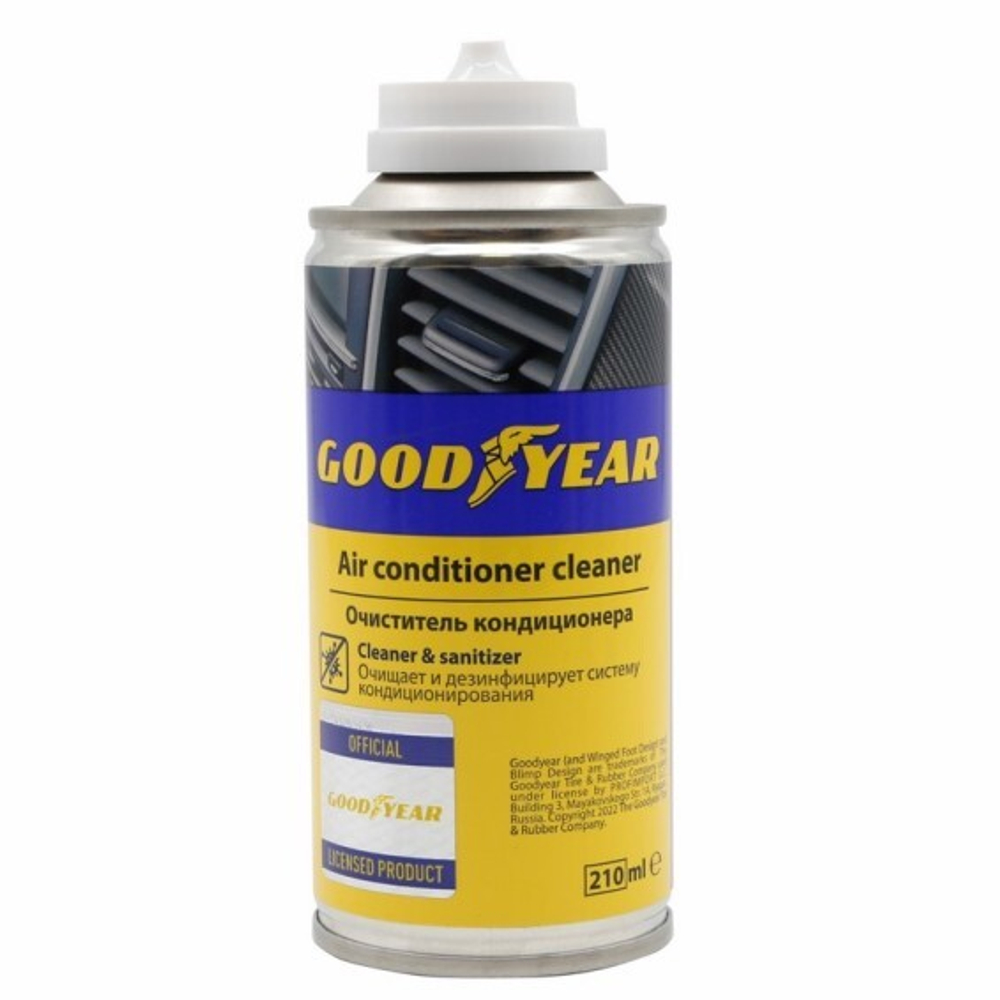 Очиститель кондиционера Goodyear атлант.свежесть (210мл) аэрозоль