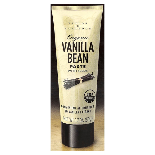 Taylor & Colledge, органическая паста из бобов ванили с семенами, 50 г (1,7 унции)