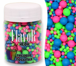 Посыпка рисовая Mr.FlavoR "Неон" 2528, 50 гр