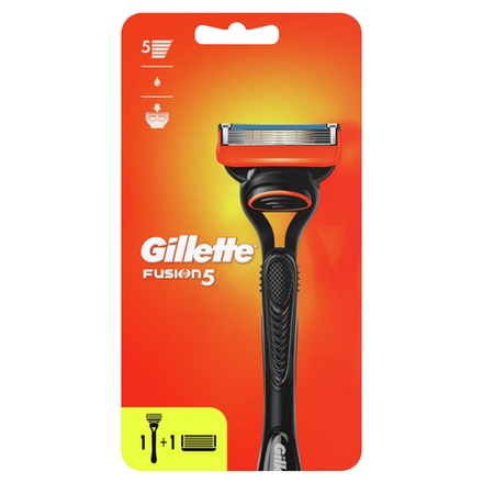 Бритвенный станок Gillette Fusion 5 +касеты