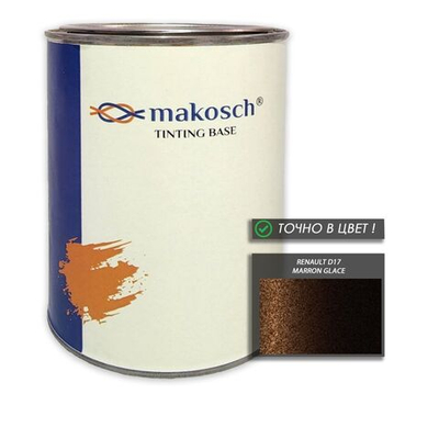 Автоэмаль makosch/RENAULT D17, Базовая эмаль, коричневый, перламутр, 800мл.