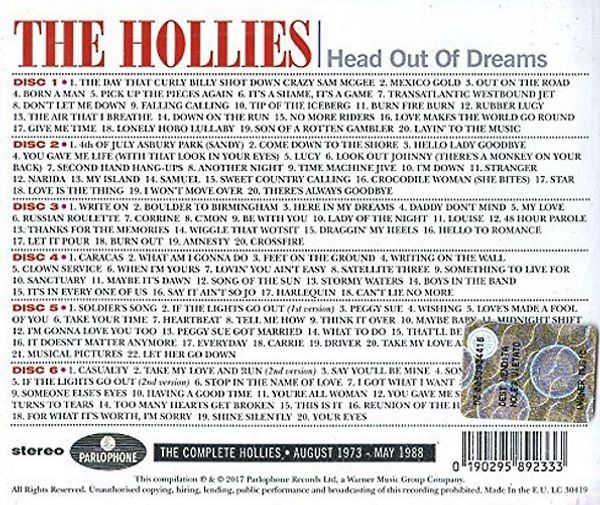 The Hollies - Head out of Dreams (The Complete Hollies August 1973