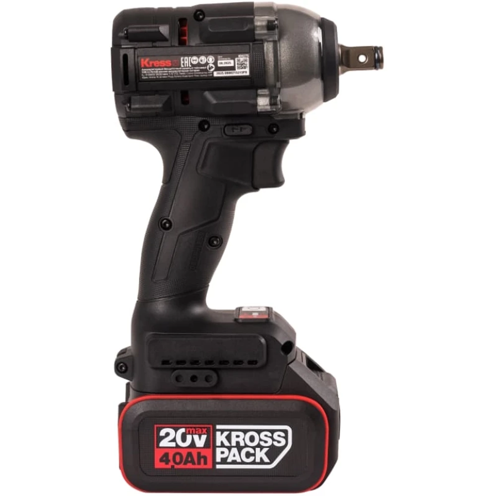 Kress KH275 гайковерт аккумуляторный ударный (2 x 4 Ач, ЗУ 6A)