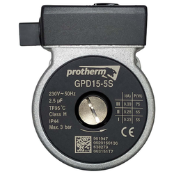 Двигатель насоса тип Grundfos, GPD 15-5S на Protherm Lynx, Ягуар, Леопард 0020119604