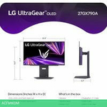 Игровой монитор LG UltraGear OLED 27GX790A-B