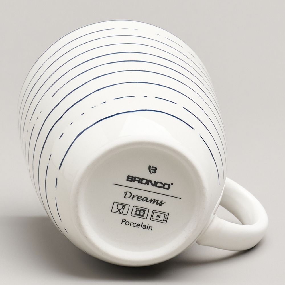 НАБОР КРУЖЕК BRONCO "DREAMS" 4ШТ. 360 МЛ.