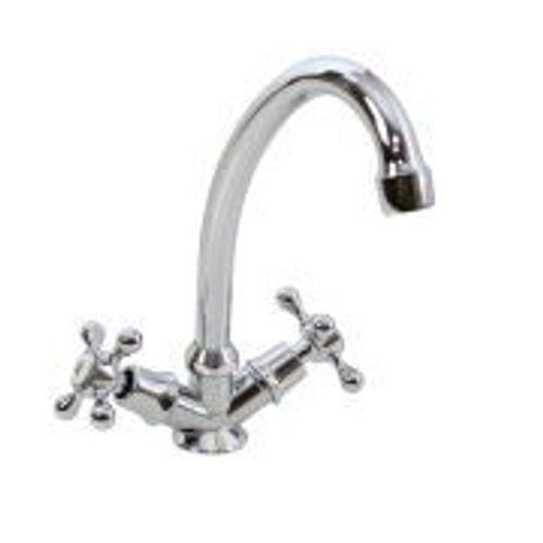 Смеситель для кухни 1/2 кер 04-2010 п/гайку 70417