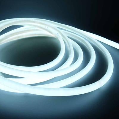 Гибкий неон Круглый Белый, SMD2835, 14 мм, 220В