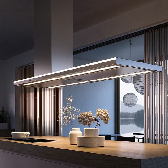 Вытяжка FALMEC LUMEN IS STEEL 175 SX, (вытяжка, островная, управ. с левой стороны)