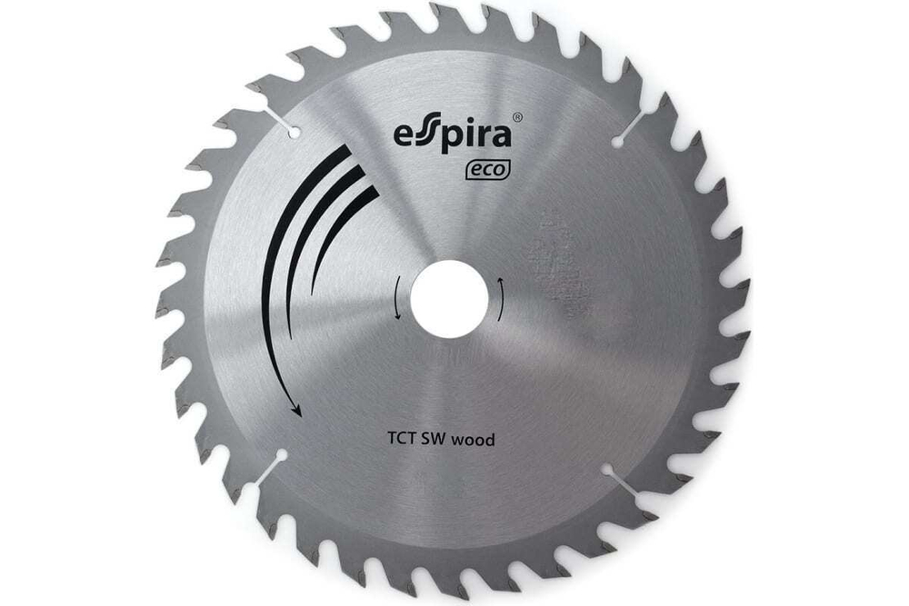 Диск пильный по дереву TCT SW Eco 190*30мм, 24T Espira