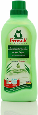 ОПОЛАСКИВАТЕЛЬ ДЛЯ БЕЛЬЯ FROSCH КОНЦЕНТР 0,75МЛ АЛОЭ ВЕРА 3292