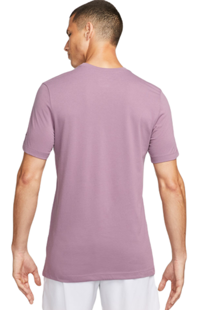Мужская теннисная футболка Nike Dri-Fit Rafa Tennis T-Shirt - violet dust
