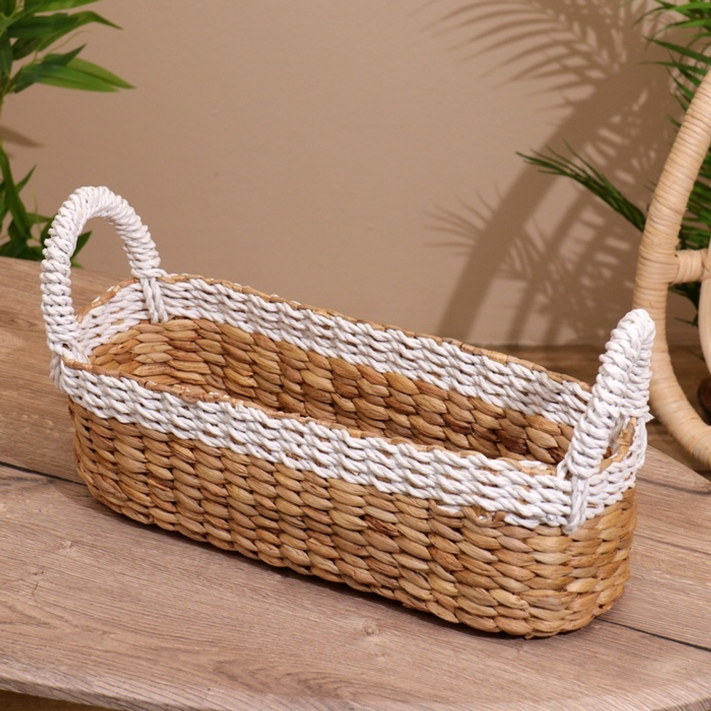 Корзина плетёная 40х16х20 см