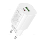 Зарядное устройство PD20W+QC3.0 Borofone BA104A (white)