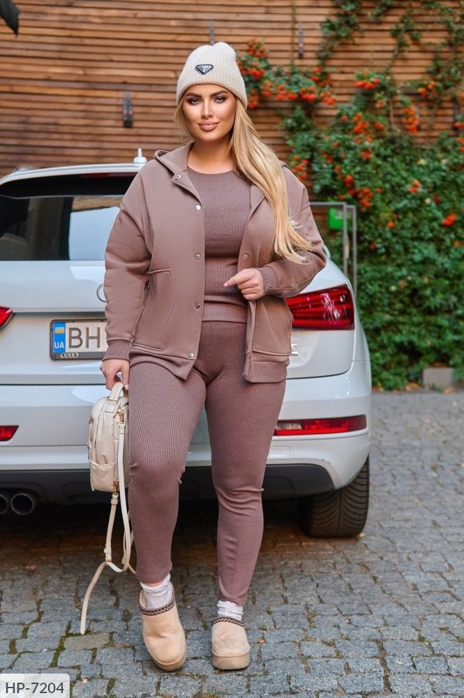 Костюм тройка HP-7214 Фабрика Моды