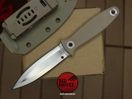 Нож Spyderco NightStick - песочная рукоять, клинок сатин FB47GP2