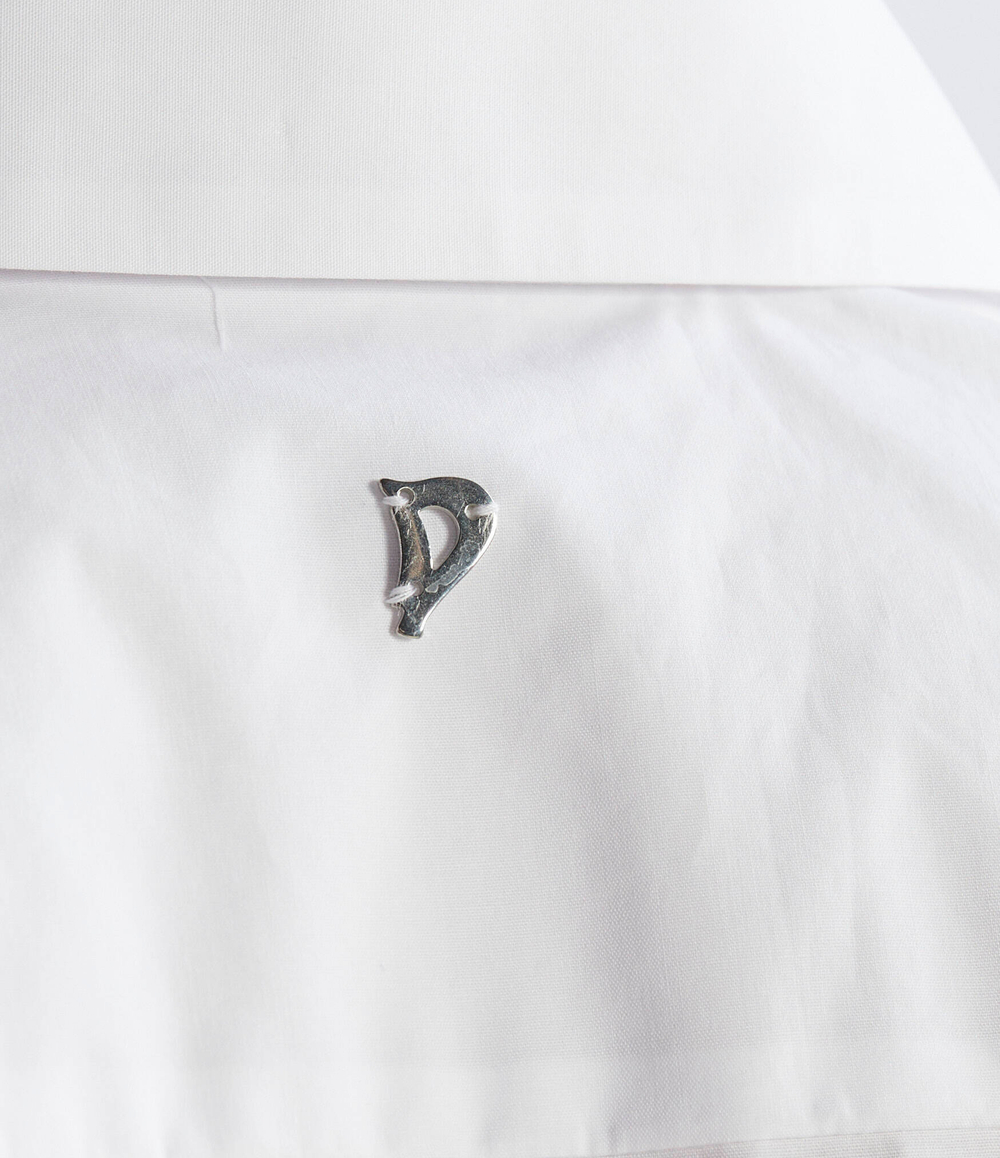 Блузка DONDUP - made in Italy - белый(DC348 PF0010D XXX)