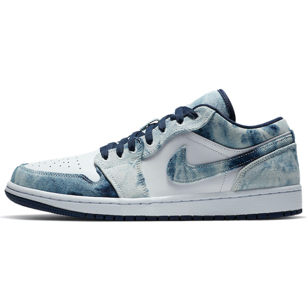 Кроссовки Air Jordan 1 Low Washed Denim