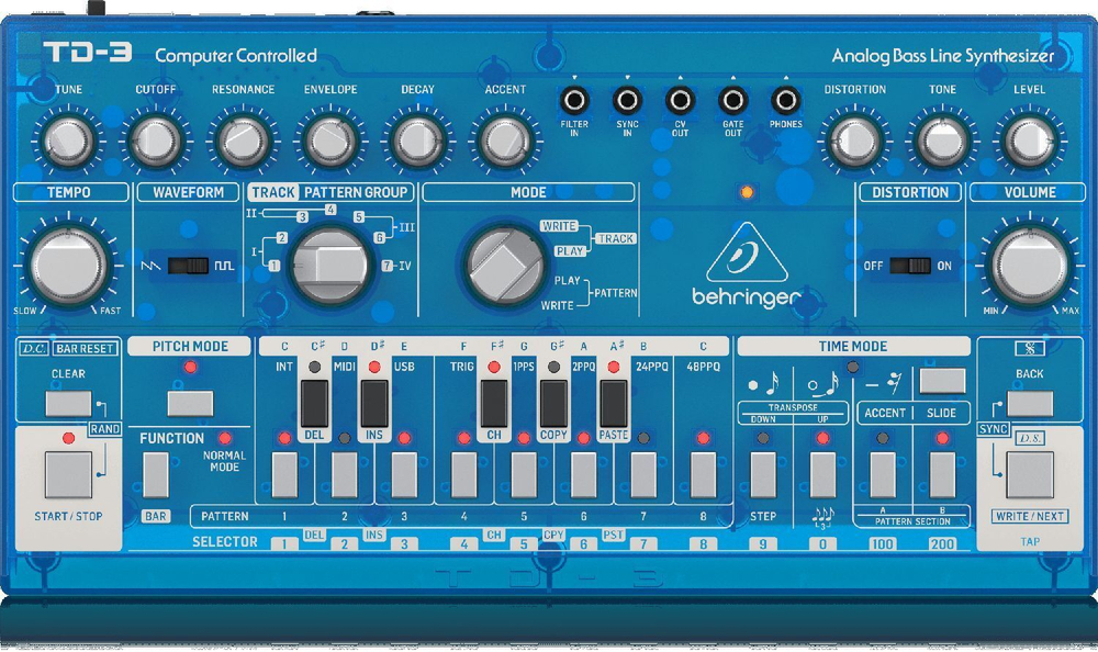 Синтезатор BEHRINGER TD-3-BB
