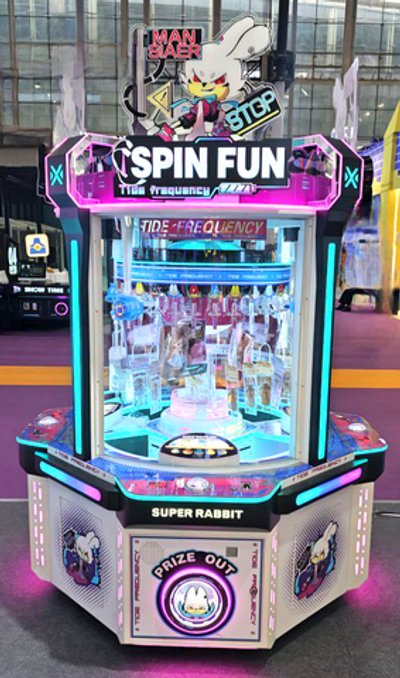 Призовой автомат прищепка "Супер кролик"