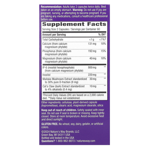 Nature's Way, Cell Forté® MAX 3, смесь 120 веганских капсул