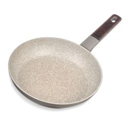 СКОВОРОДА С АНТИПРИГАРНЫМ ПОКРЫТИЕМ PFLUON MARBLE, 24*4,8 СМ