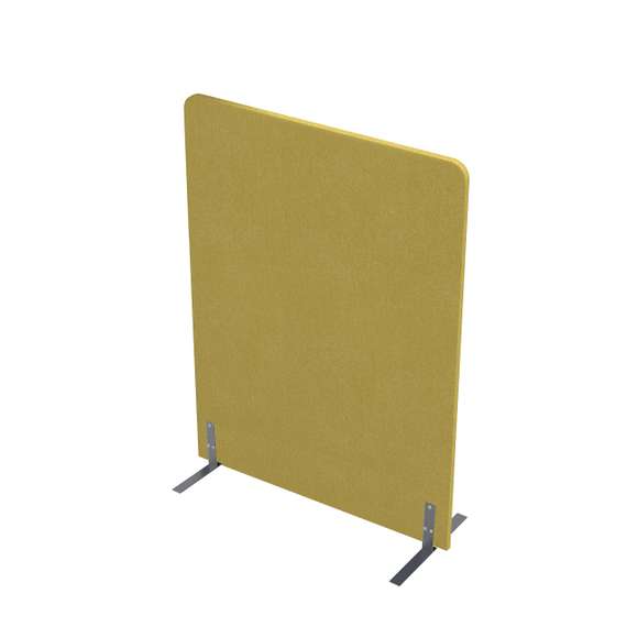 011.МПО.1014 Акустическая мобильная перегородка на стационарных опорах (1000*450*1400)