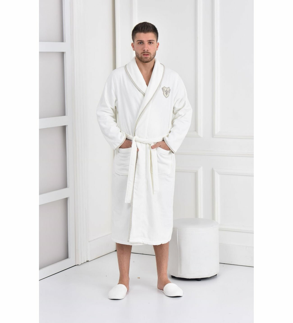 Мужской халат из органического хлопка Eco Cotton Hera