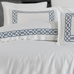 Постельное белье 2 спальное евро Grazie home Vienza кремовое