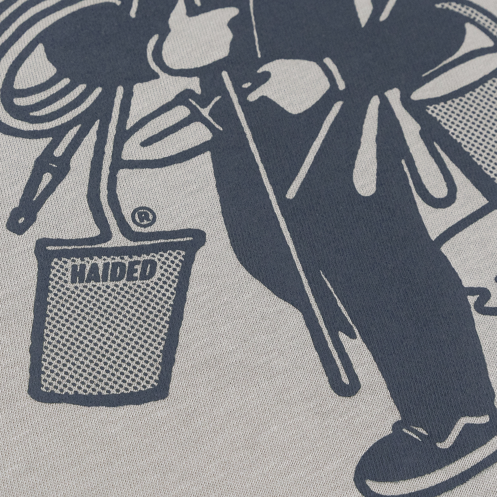 Футболка HAIDED GARDENING Grey