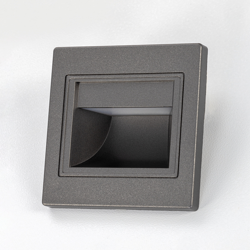 Citilux Скалли CLD005K1 LED Встраиваемый светильник лестничный Графит