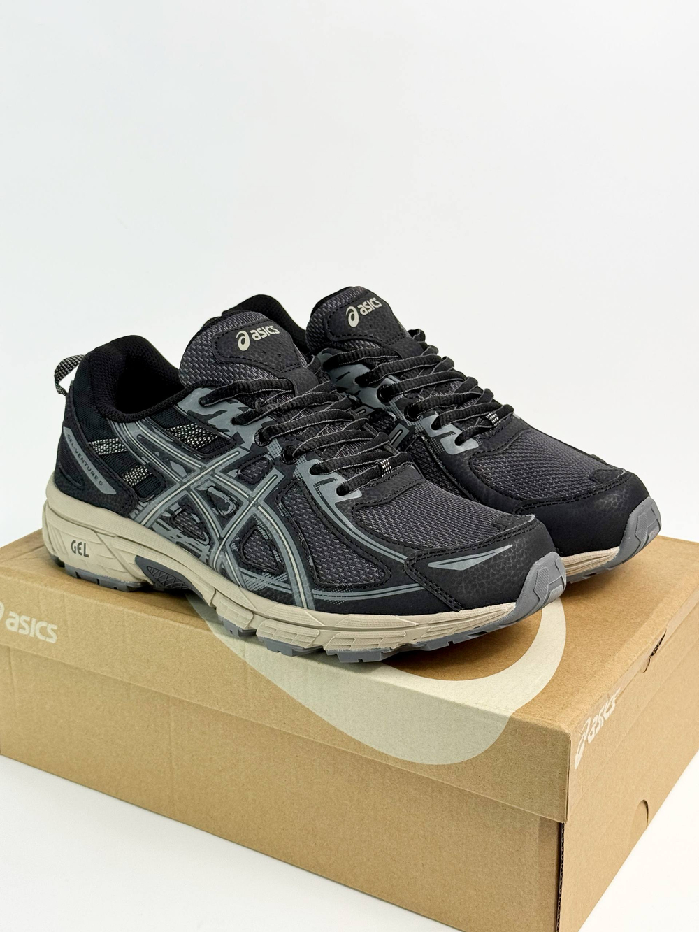 КроссовкиAsics Gel Venture 6 #B148 (сер.)