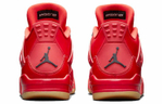Кроссовки Jordan Air Jordan 4 Retro Fire Red (Женская размерная сетка)