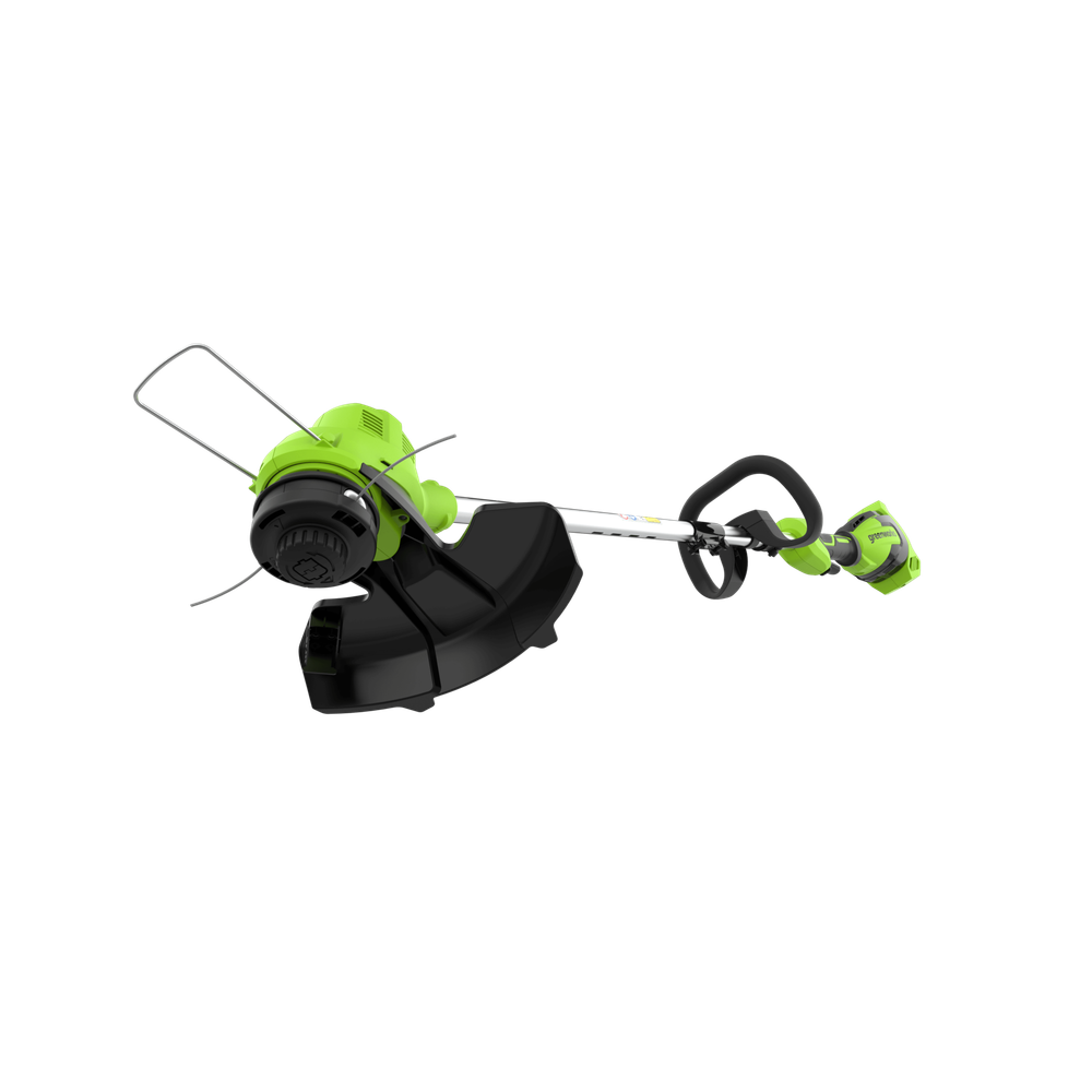 Аккумуляторный триммер Greenworks GD40LTK5, 40v, 38 см, (2112207UG), с аккумулятором 5 А·ч и зарядным устройством