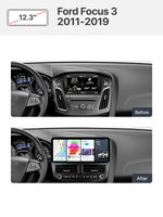 Автомагнитола TS20 12.3 Ford Focus 3 2011-2019