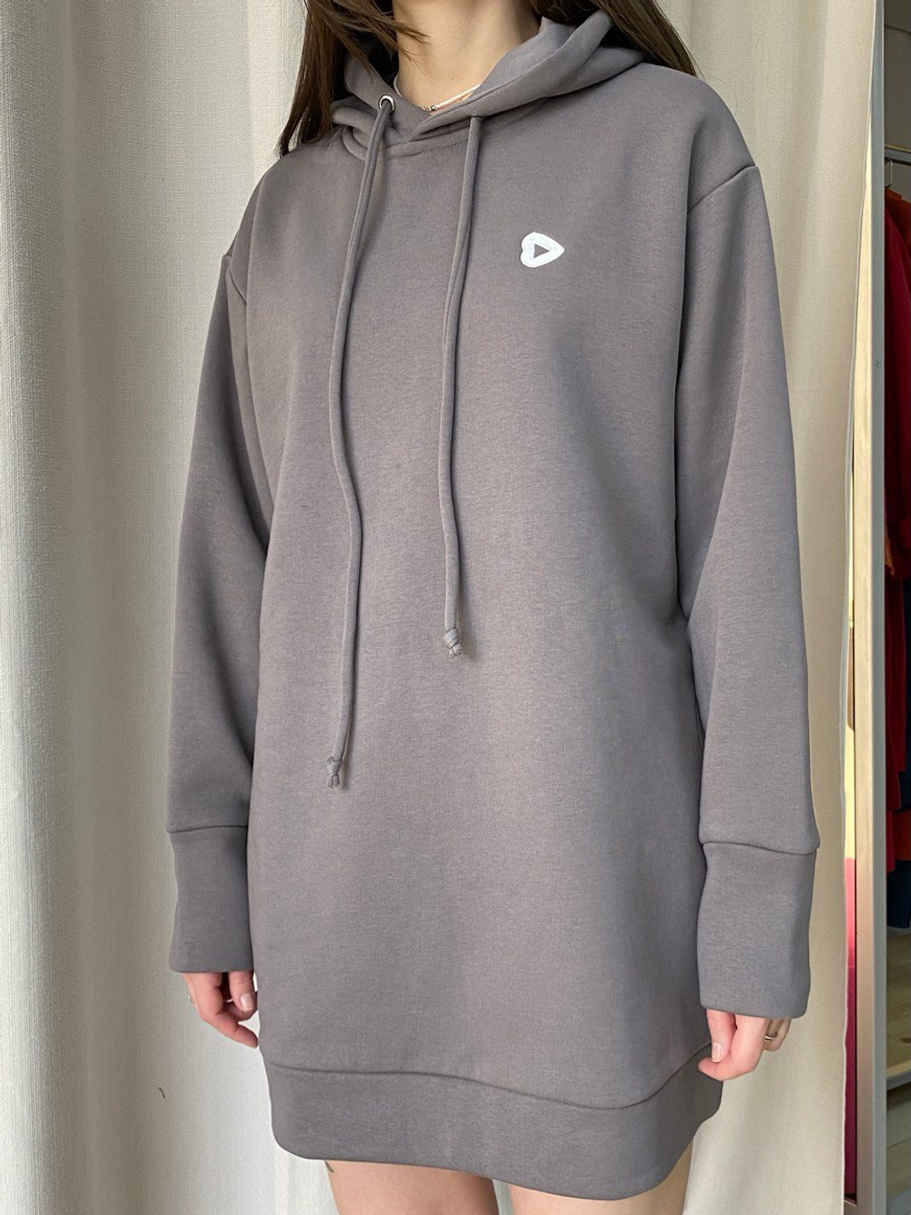 Худи с начесом на манжете