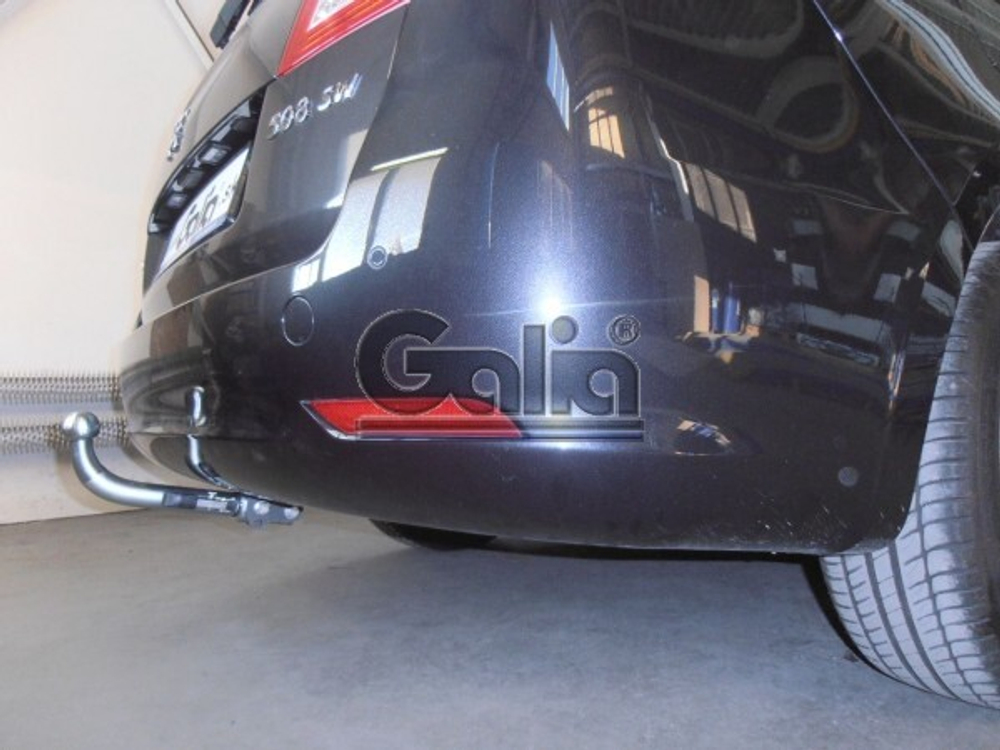 Фаркоп оцинкованный Galia P044A для Peugeot 508 универсал 2011-(паспорт и сертификат в комплекте)(без электрики)