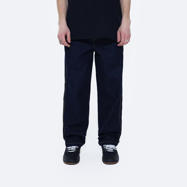 Джинсы Dickies Madison Loose Fit Jeans (rinsed indigo blue) артикул:LQ1Ncsoyh7J-pvbdusBMo3 - купить в магазине Дайс