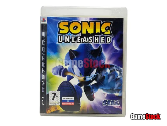 PS3 Sonic Unleashed (Б/У, Английская версия, BLES-00425)