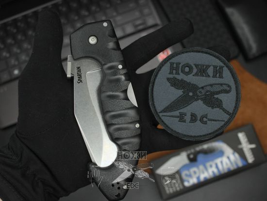 Складной нож Cold Steel 21ST Spartan c клинком из стали AUS-10A, рукоять Grivory (Griv-Ex)