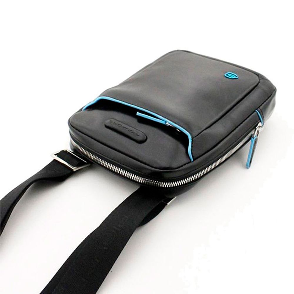 Сумка мужская Piquadro Blue Square черная телячья кожа (CA3084B2/N) 3
